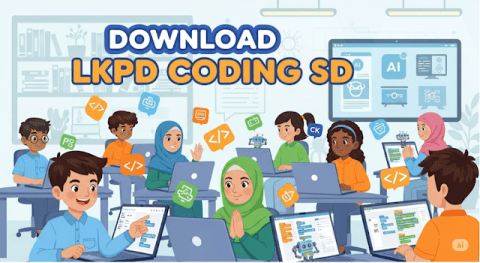 Download LKPD Coding SD Lengkap Kelas 1, 2, 3, 4, 5, 6